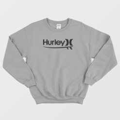 Hurley Surfing Logo Black Sweatshirt