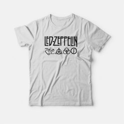 Led Zeppelin Zoso Symbols T-shirt