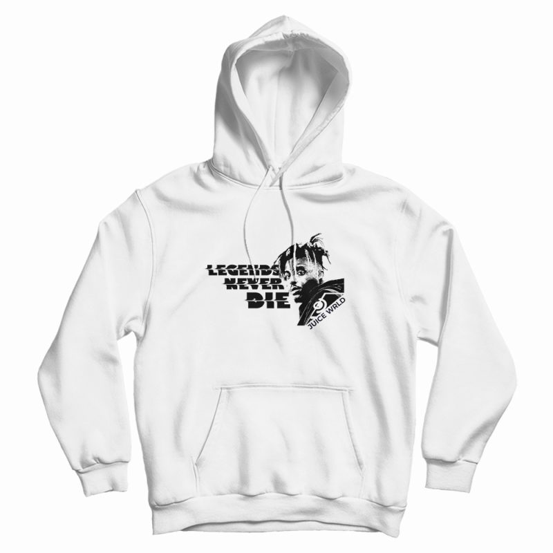 Juice Wrld Legends Never Die Album Hoodie Black