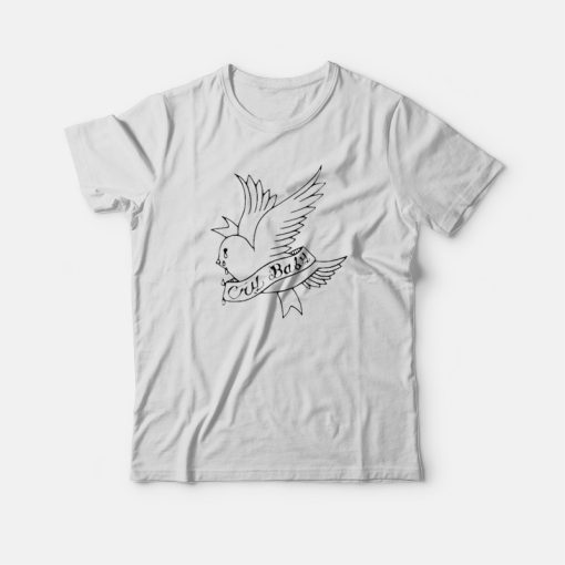 Lil Peep Love Cry Baby Bird T-shirt