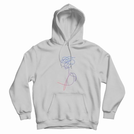 Love Yourself BTS Abstract Flower Hoodie