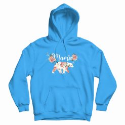 Mama Bear Floral Hoodie