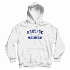 Montauk The End Vintage Hoodie