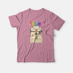 Polaroid Camera Rainbow Vintage T-shirt