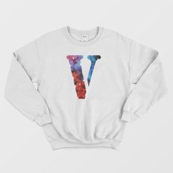 Pop Smoke Colored V Logo Sweatshirt