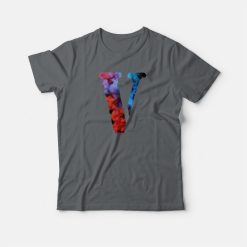 Pop Smoke Colored V Logo T-shirt