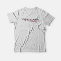The Vampire Diaries Love Sucks T-shirt