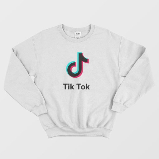 TikTok Trend Logo Design Sweatshirt