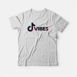TikTok Vibes Logo Design T-shirt
