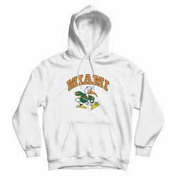 Vintage University Of Miami Hurricanes Hoodie