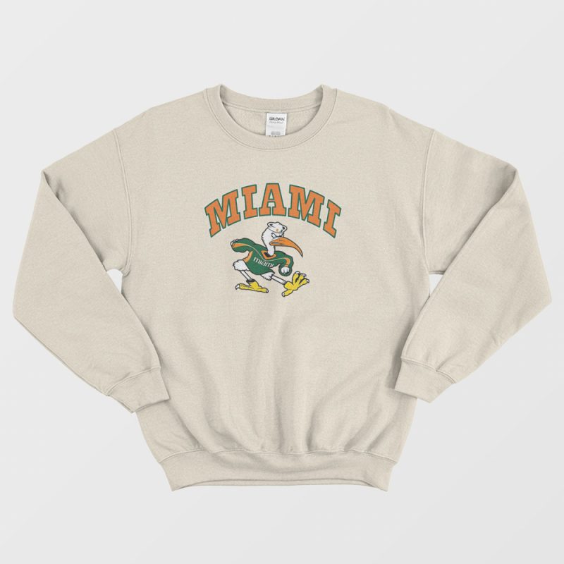 Vintage University of Miami Hurricanes Jersey XL 