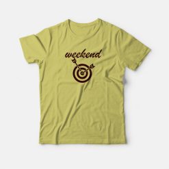 Weekend Target Vintage Design T-shirt