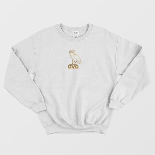 Drake Ovo Owl Gold Sweatshirt