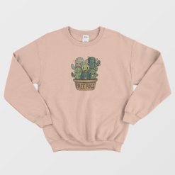 Free Hugs Cute Cactus Funny Sweatshirt