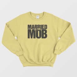 Married To The Mob Dot Pattern Sweatshirt