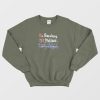 No Borders No Nations Only People Vintage Sweatshirt