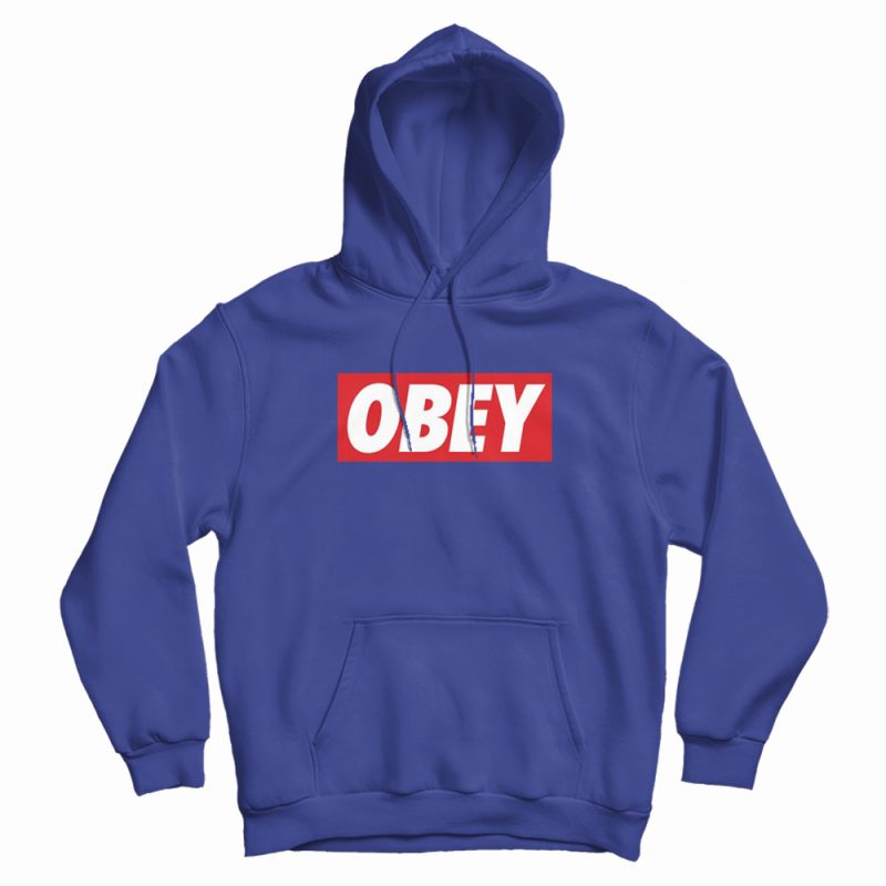 Obey Box Logo Hoodie For Sale - MarketShirt.com