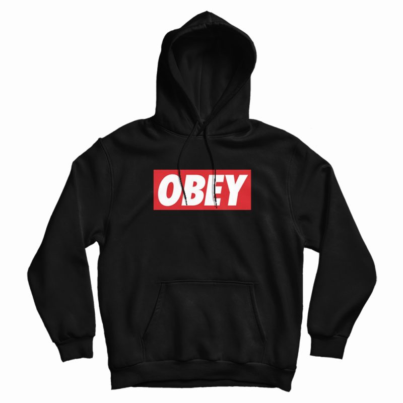 Obey Box Logo Hoodie For Sale - MarketShirt.com