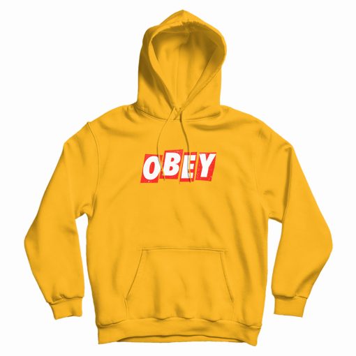Obey Box Logo Slice Hoodie