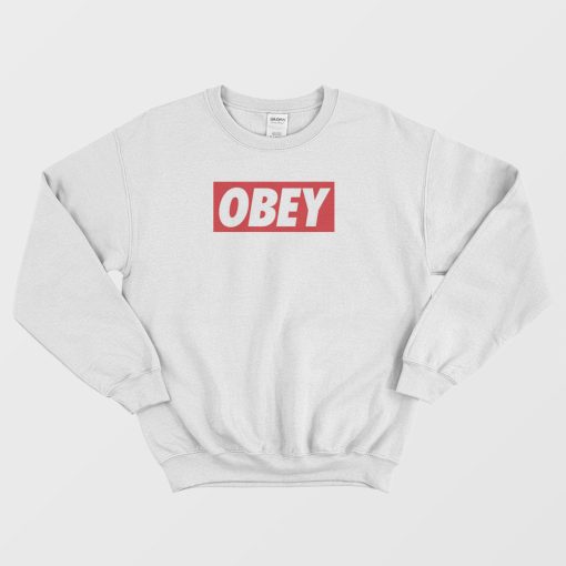 Obey Box Logo Sweatshirt