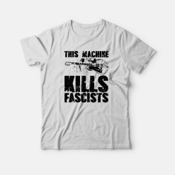 This Machine Kills Fascists Guitar T-shirt