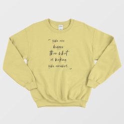 You Are Bigger Motivational Anti Anxiety Sweatshirt