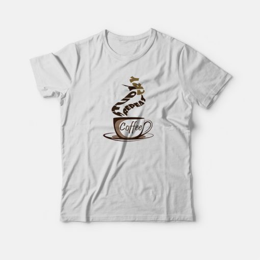 Coffee Study Cry Reapeat Student Problems T-shirt