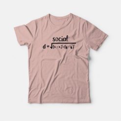 Social Distancing Math T-shirt