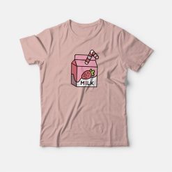 Strawberry Milk Cute T-shirt