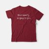 Your Anxiety Is Lying to You Mental Health T-shirt