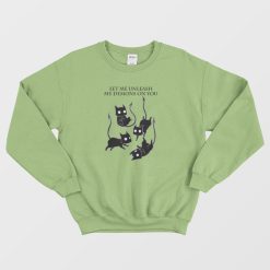 Demon Cats Let Me Unleash My Demons On You Sweatshirt