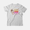 Dunkie Junkie Dunkin Donuts Coffee T-shirt