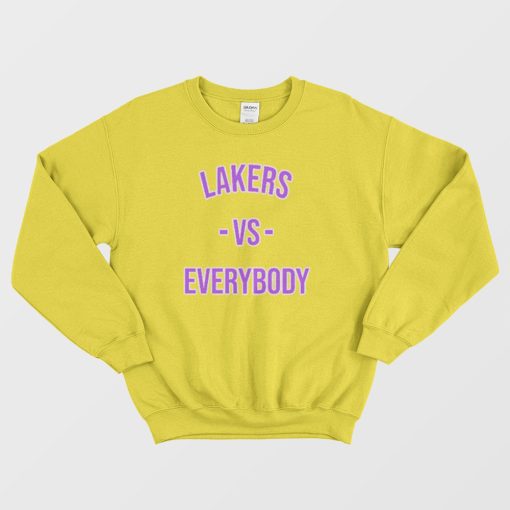Lakers Vs Everybody Fanatics Sweatshirt