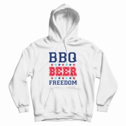 BBQ Beer Freedom America Hoodie