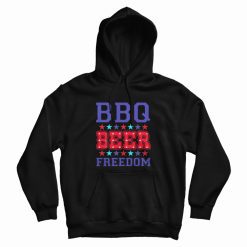 BBQ Beer Freedom America Hoodie