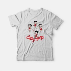 Betty Boop Cartoon Characters T-shirt