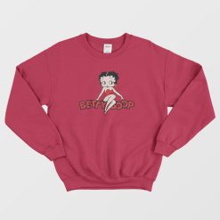 Betty Boop Red Sweatshirt