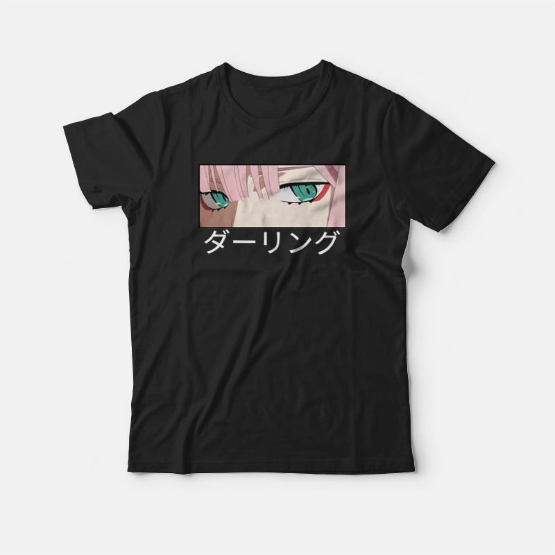 Darling In The Franxx Zero Two Eyes T Shirt Marketshirt Com