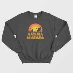 Hakuna Matata Sunset Lion King Sweatshirt