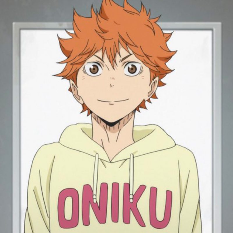 Hinata shoyo wearing hoodie Clearance