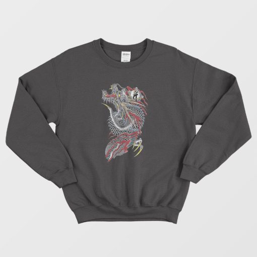 Yakuza Dragon Of Dojima Kazuma Kiryu Tattoo Sweatshirt