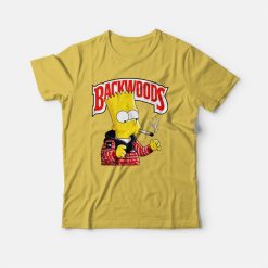 Backwoods Bart Simpson Smoking T-shirt