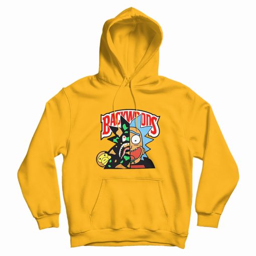 Backwoods Rick and Morty Face Hoodie
