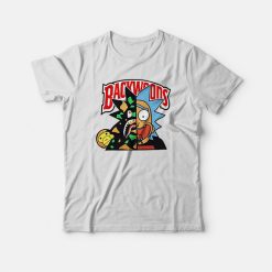 Backwoods Rick and Morty Face T-shirt