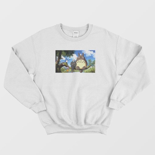 Bernie Totoro Funny Sweatshirt