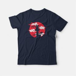 Ninja Cat Redmoon Silhouette T-shirt