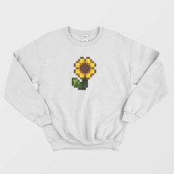 Stardew Valley Pixel Sunflower Sweatshirt
