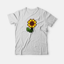 Stardew Valley Pixel Sunflower T-shirt