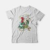 Alan A Dale - Oo de Lally Golly What a Day Rooster Bard T-shirt