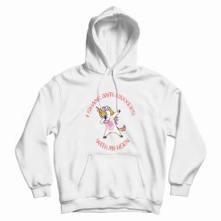 I Shank Anti-Vaxxers With My Horn Funny Unicorn Hoodie